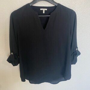 Women's Black professional blouse
